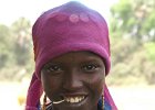 Jeune fille peule. Niger. Février 2007.