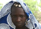 Jeune fille peule. Niger. Février 2007.