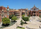 Hospital de la Santa Creu i Sant Pau - Barcelone juin 2015.